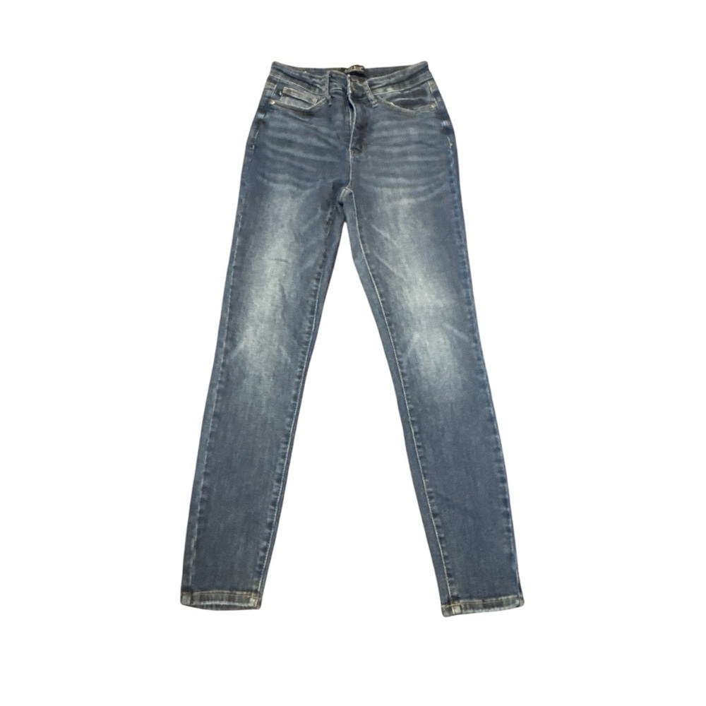 Judy Blue Women's Faded Blue Skinny Jeans
